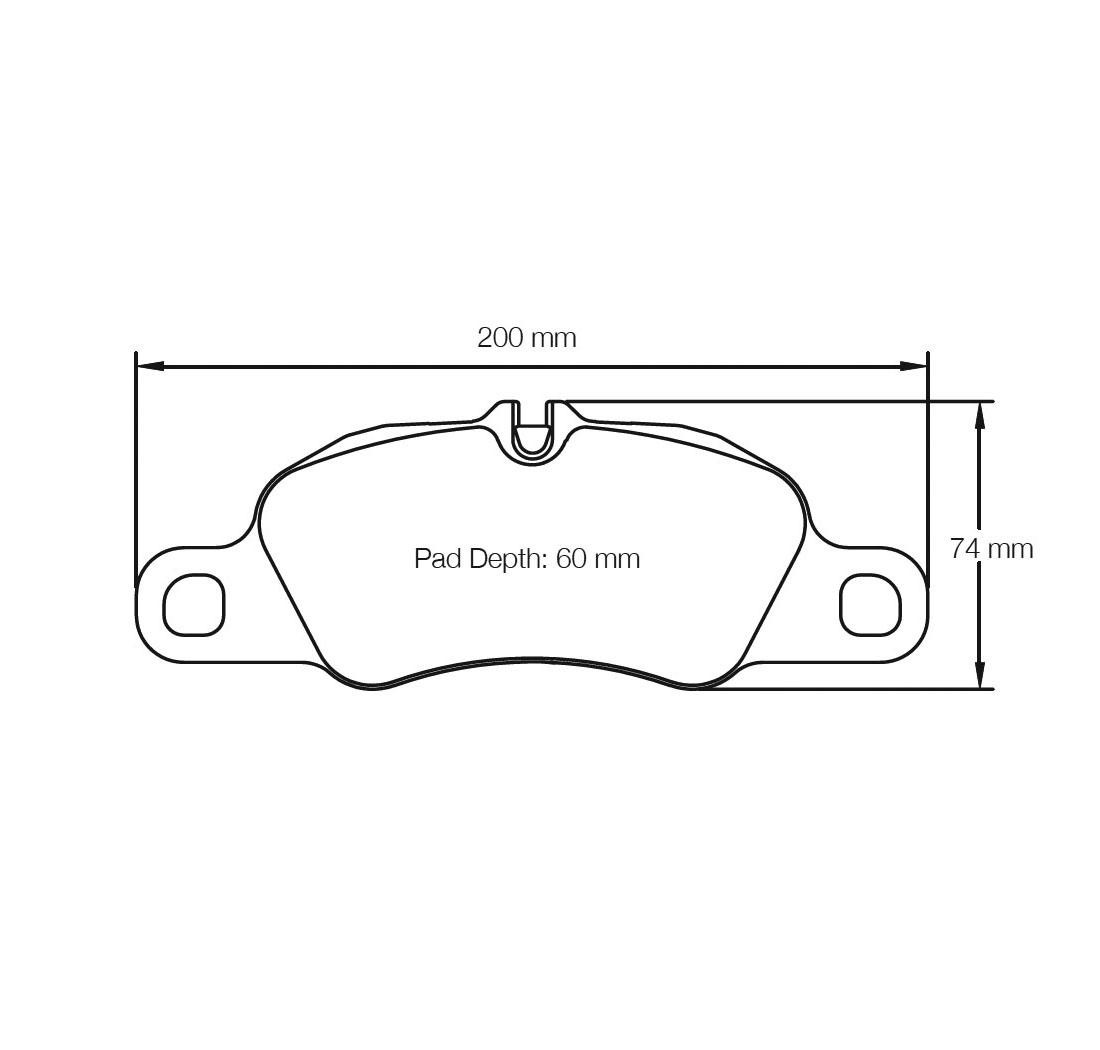 Plaquettes de frein PAGID Modèle FCP4805