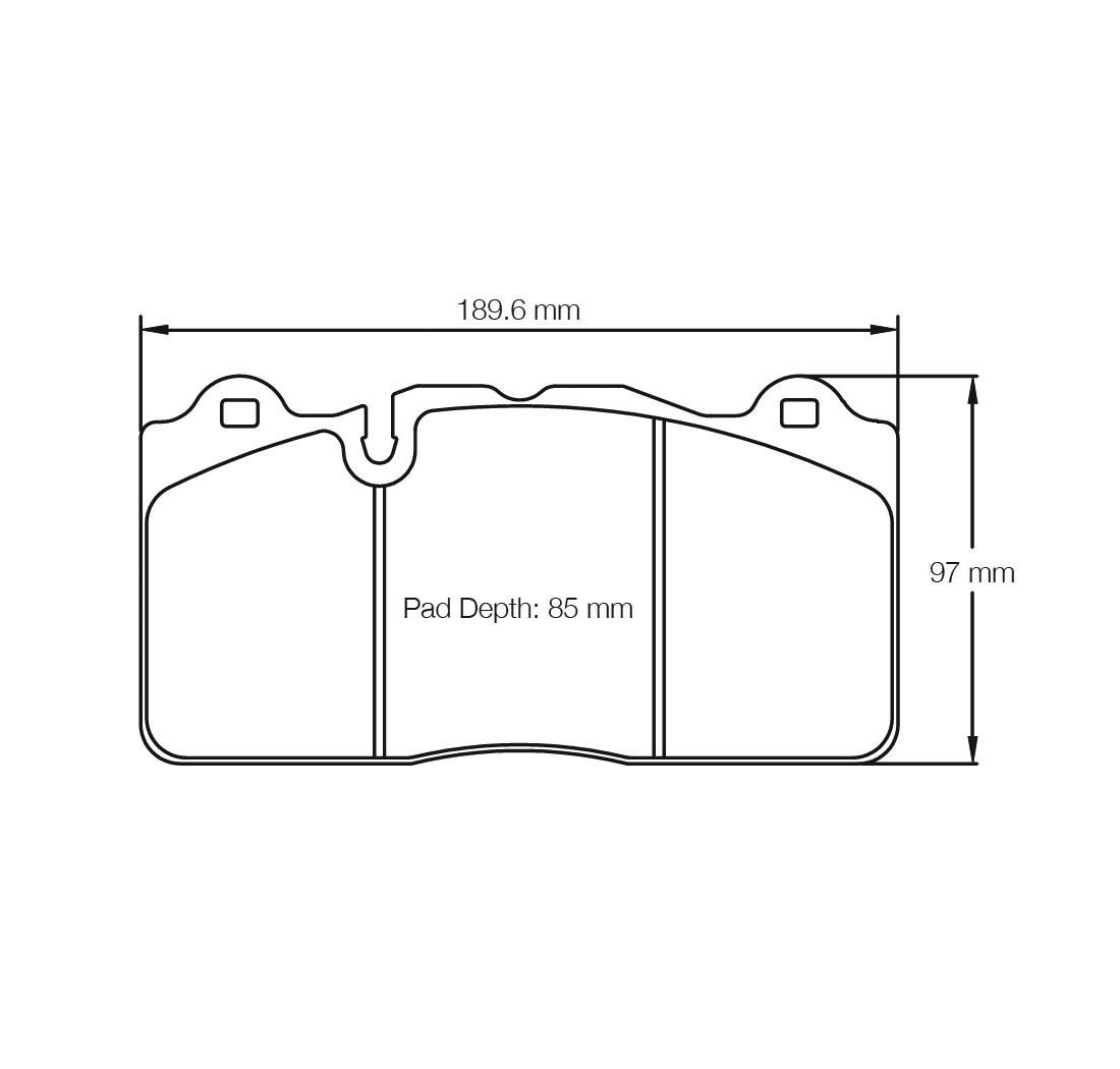 Pastiglie Freno PAGID MODELLO E8091