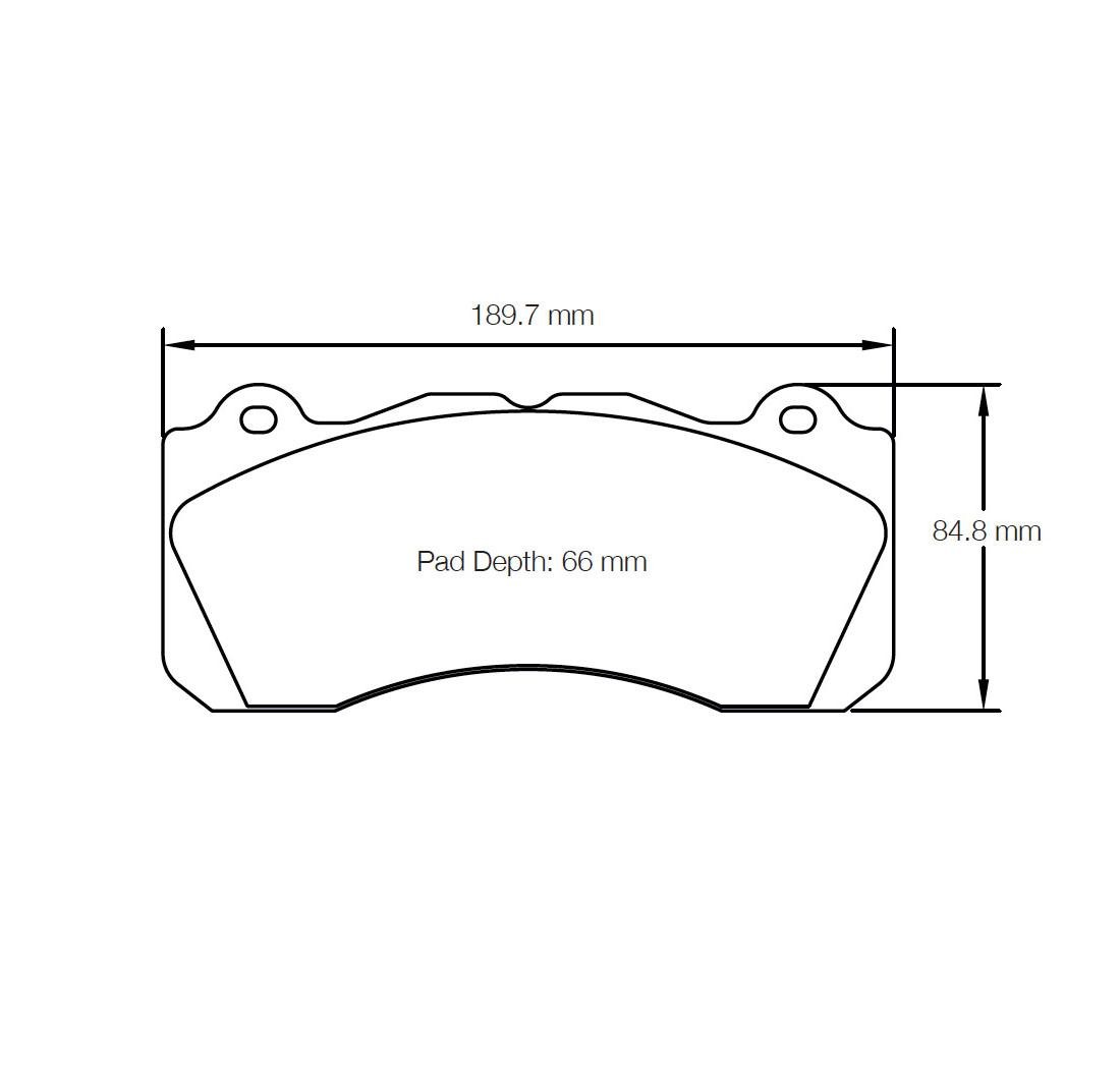 Brake Pads PAGID FCP4711 Model