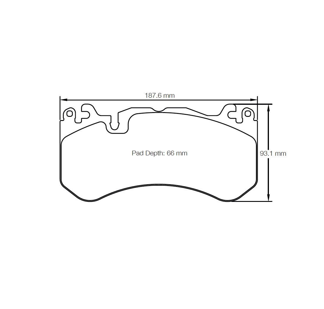 Brake Pads PAGID E8238 Model