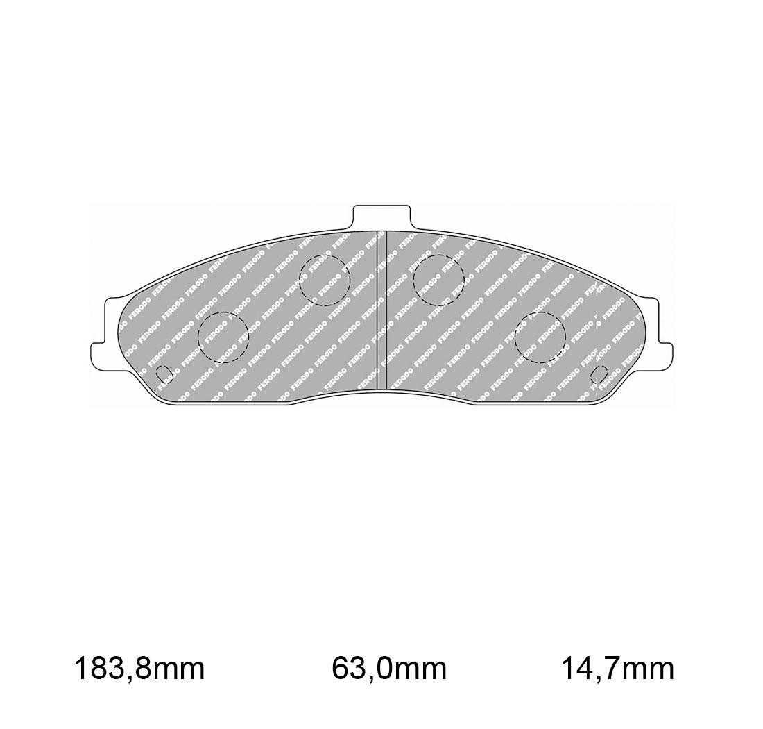 FERODO brake pads set