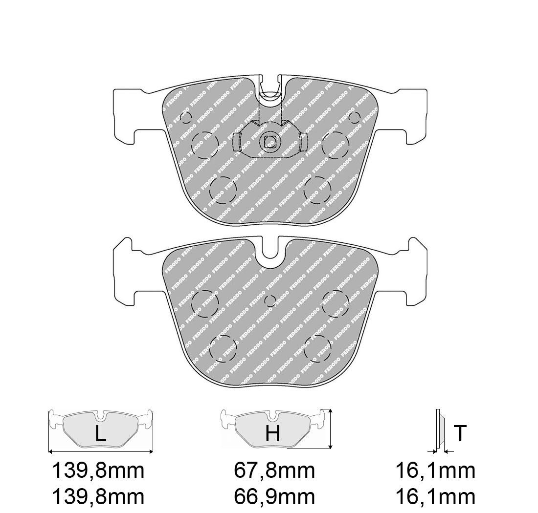 FERODO brake pads set