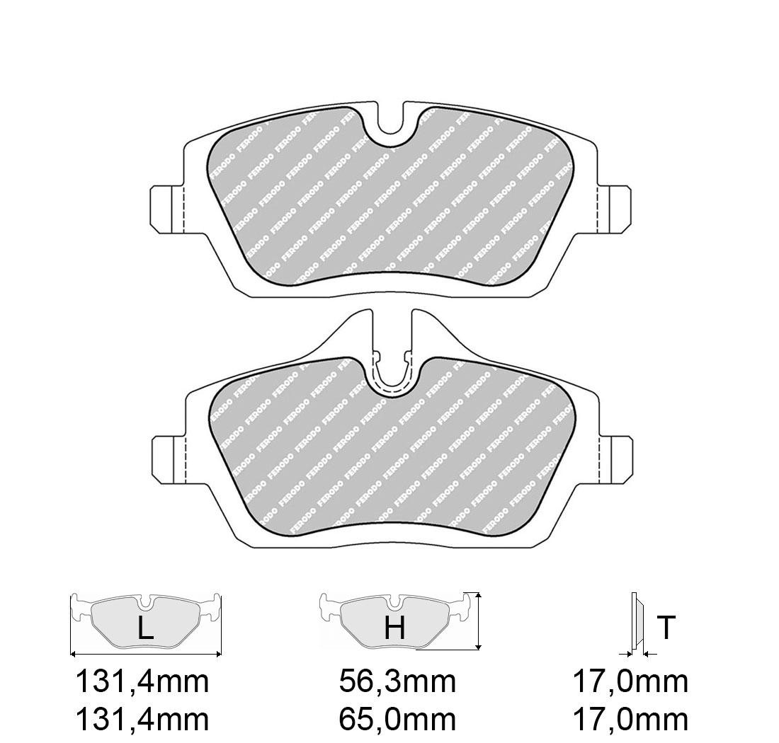 FERODO brake pads set