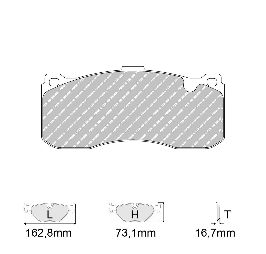 Brake Pads FERODO FCP4218 Model