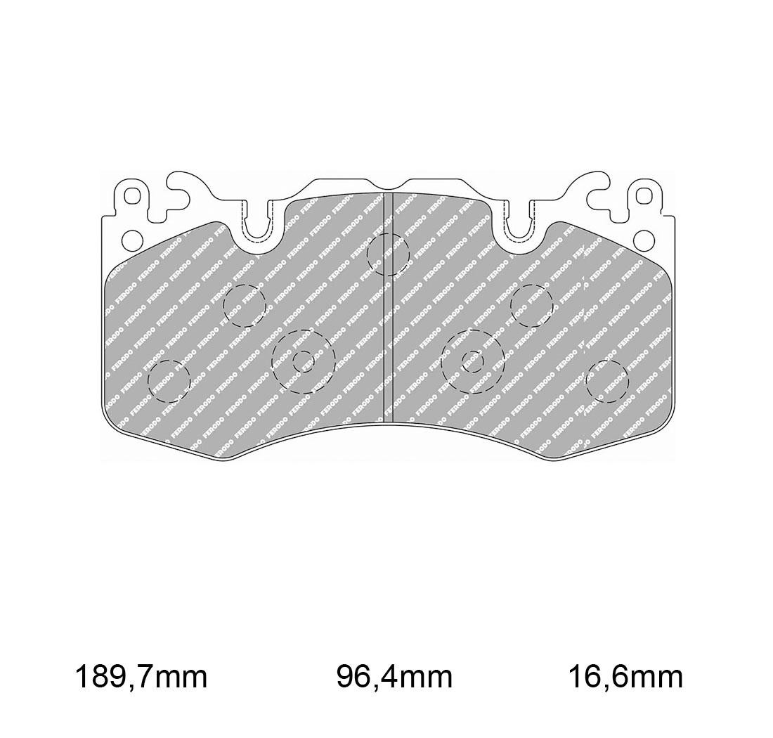 FERODO brake pads set