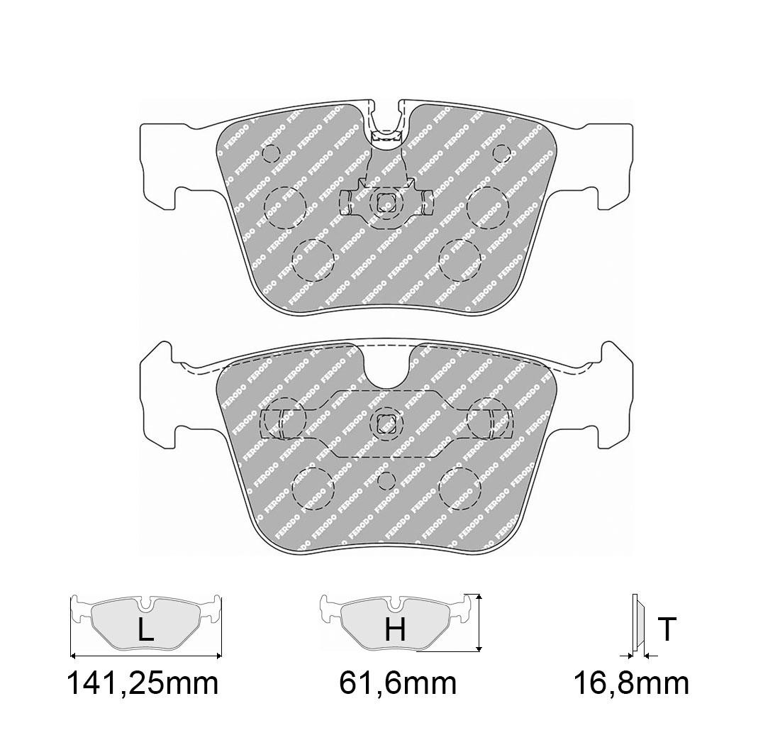 FERODO brake pads set