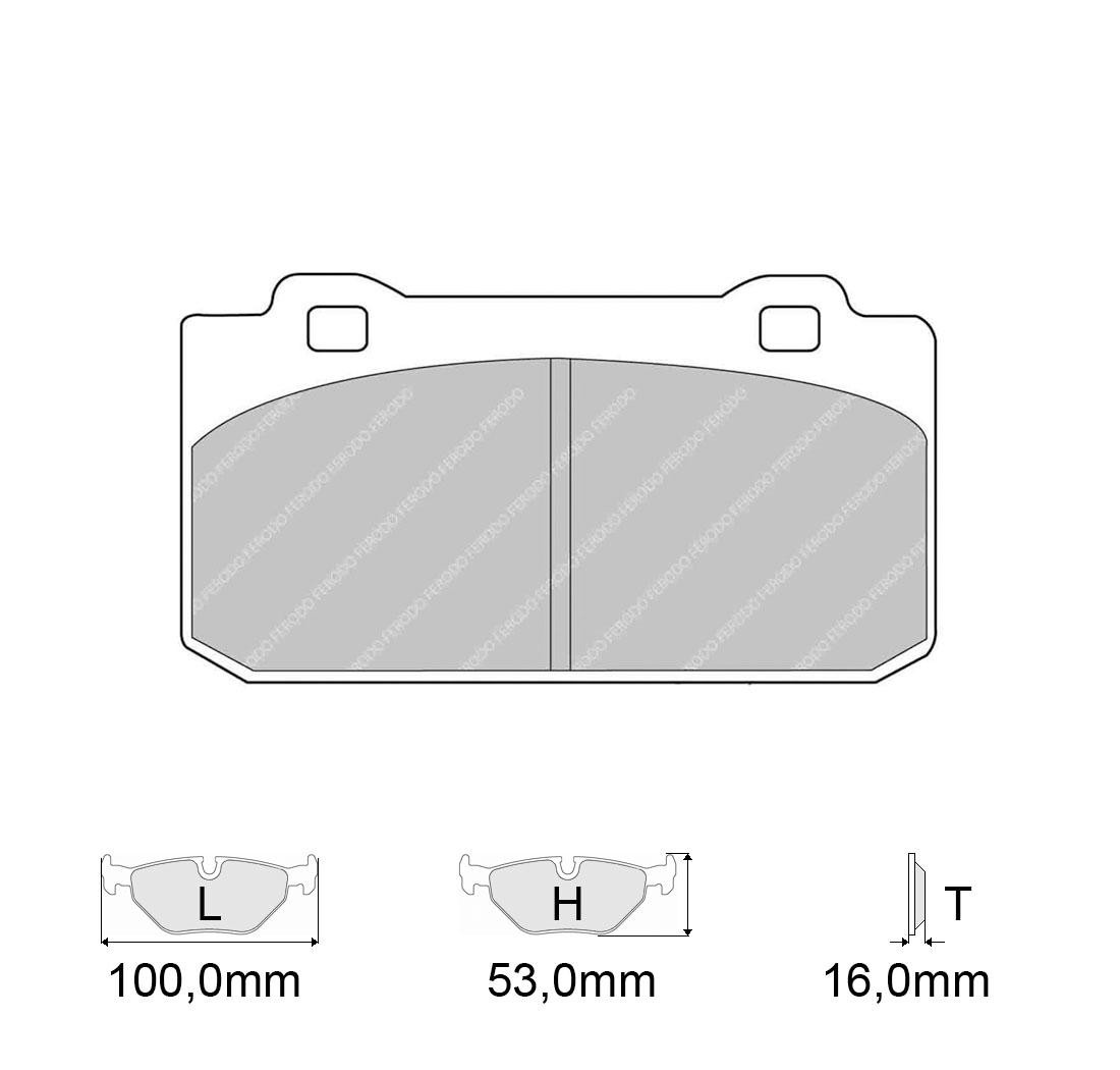 FERODO brake pads set