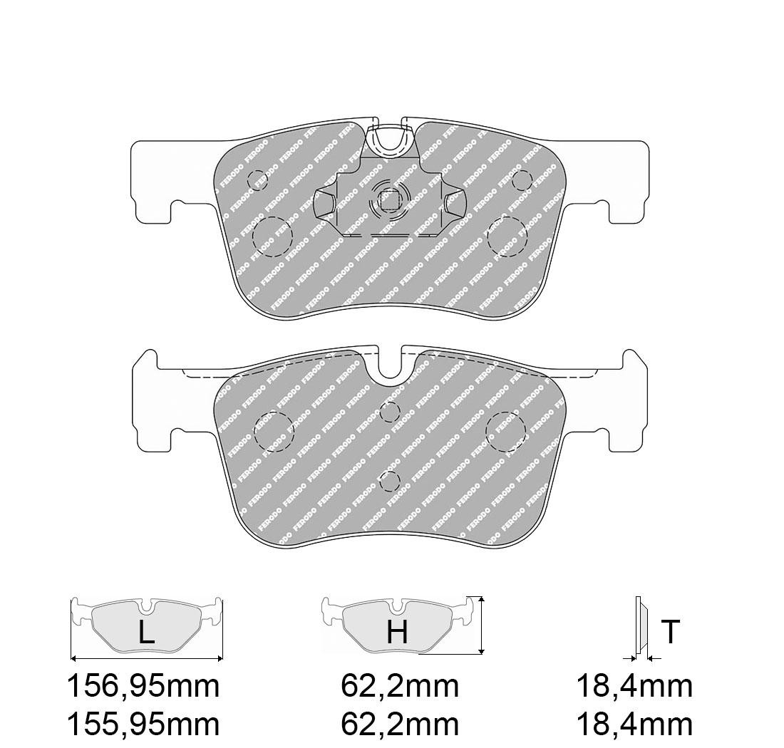 FERODO brake pads set