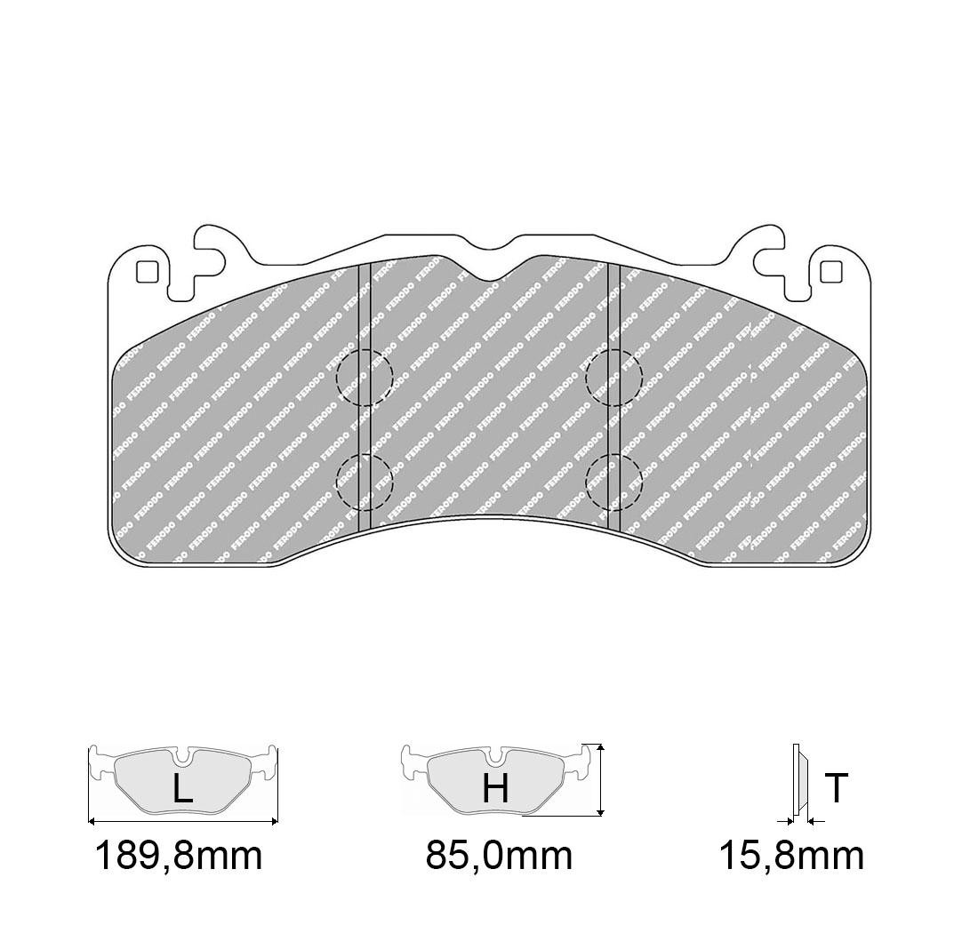 FERODO brake pads set