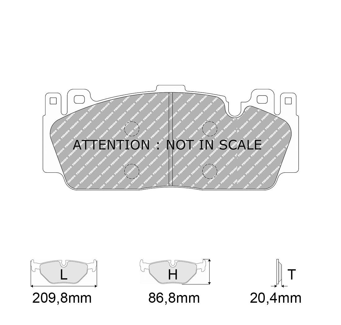 FERODO brake pads set