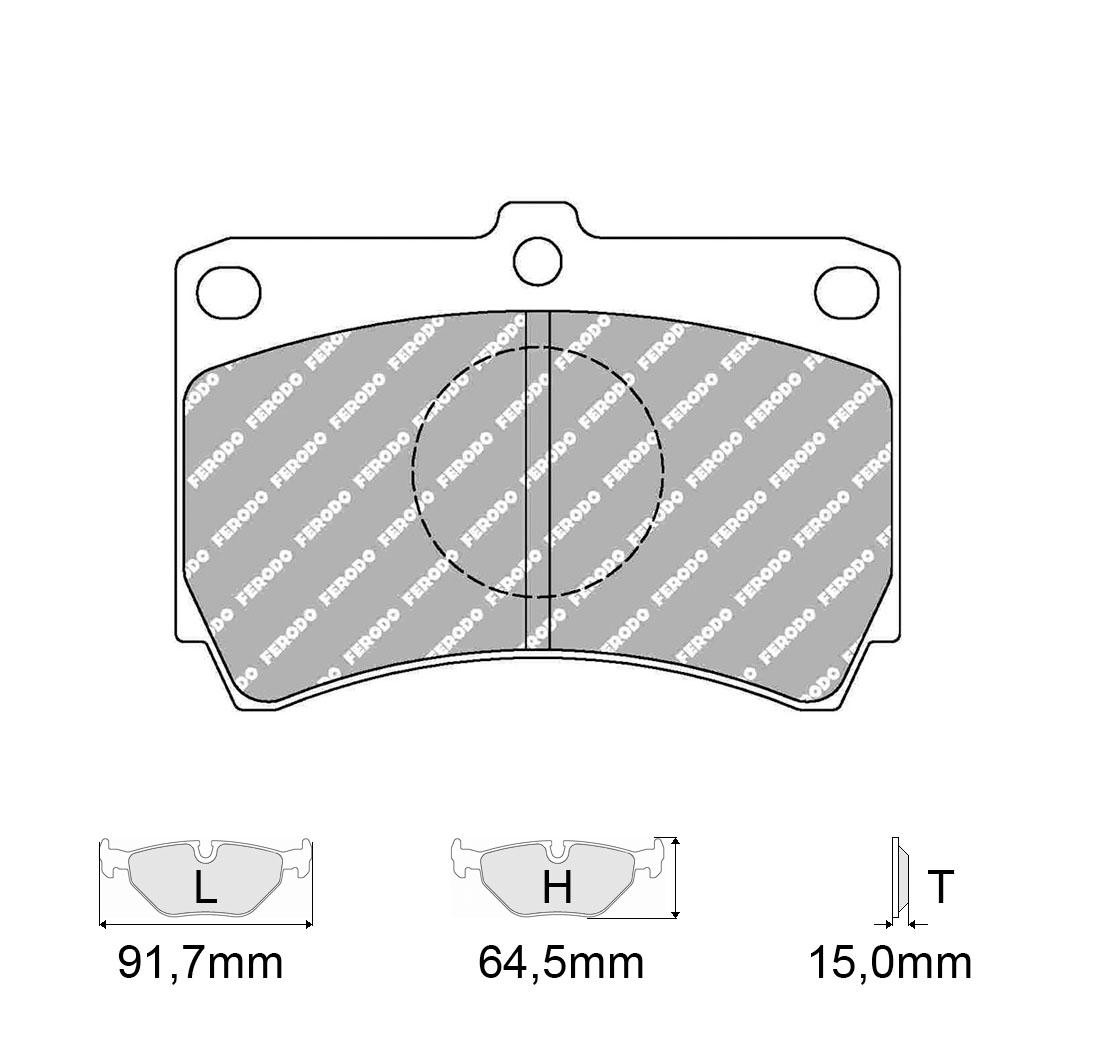 FERODO brake pads set