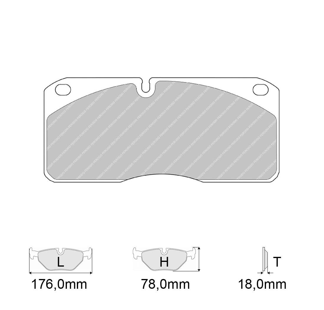 FERODO brake pads set