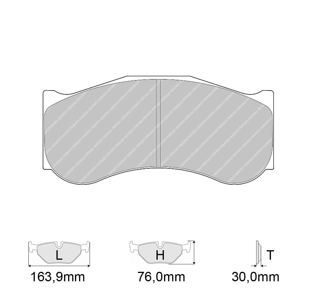 FERODO brake pads set