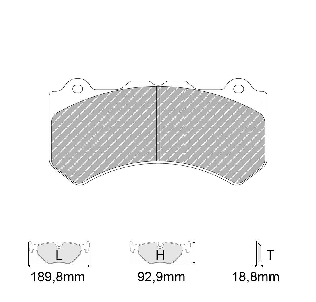 FERODO brake pads set