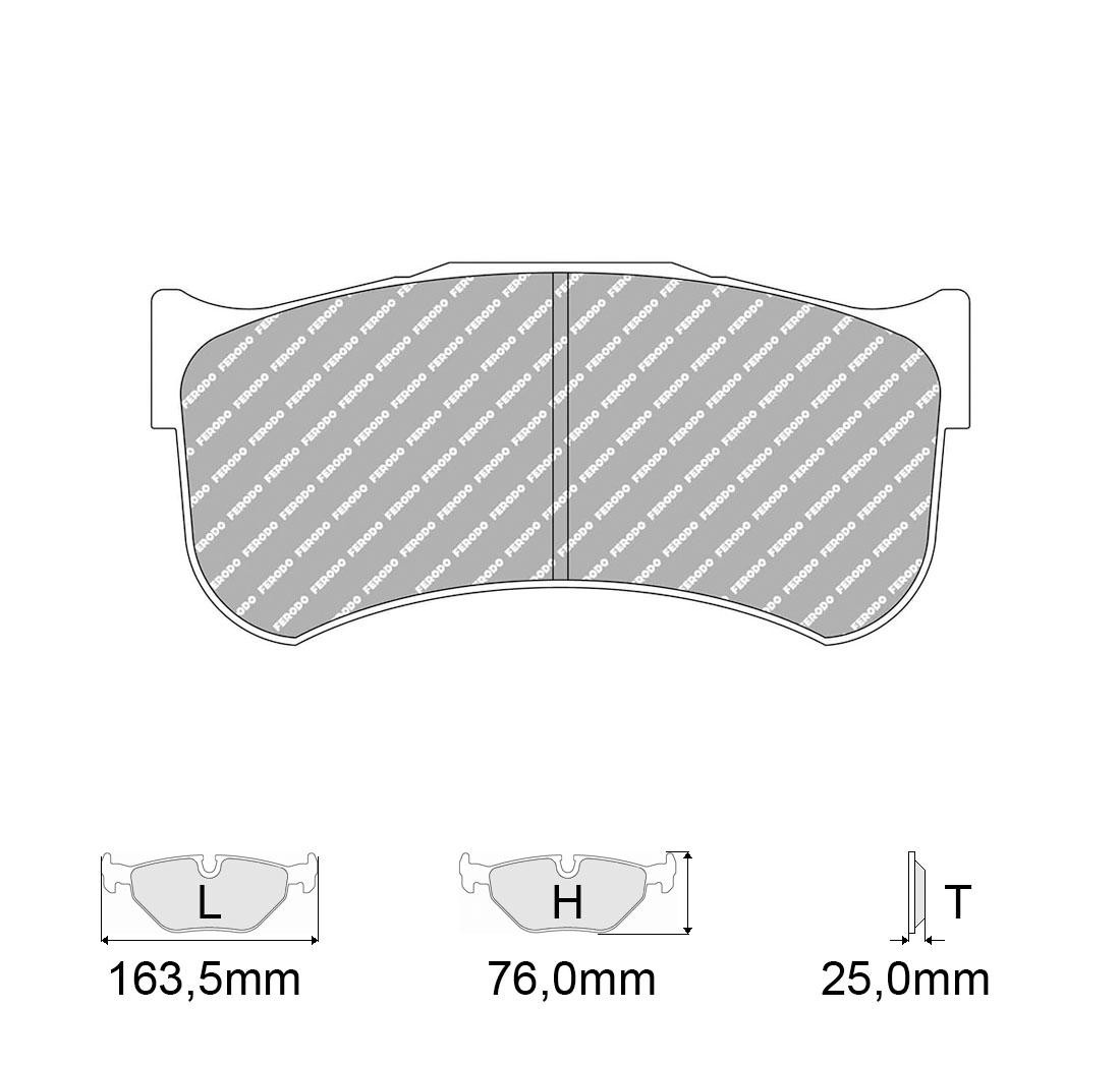 FERODO brake pads set
