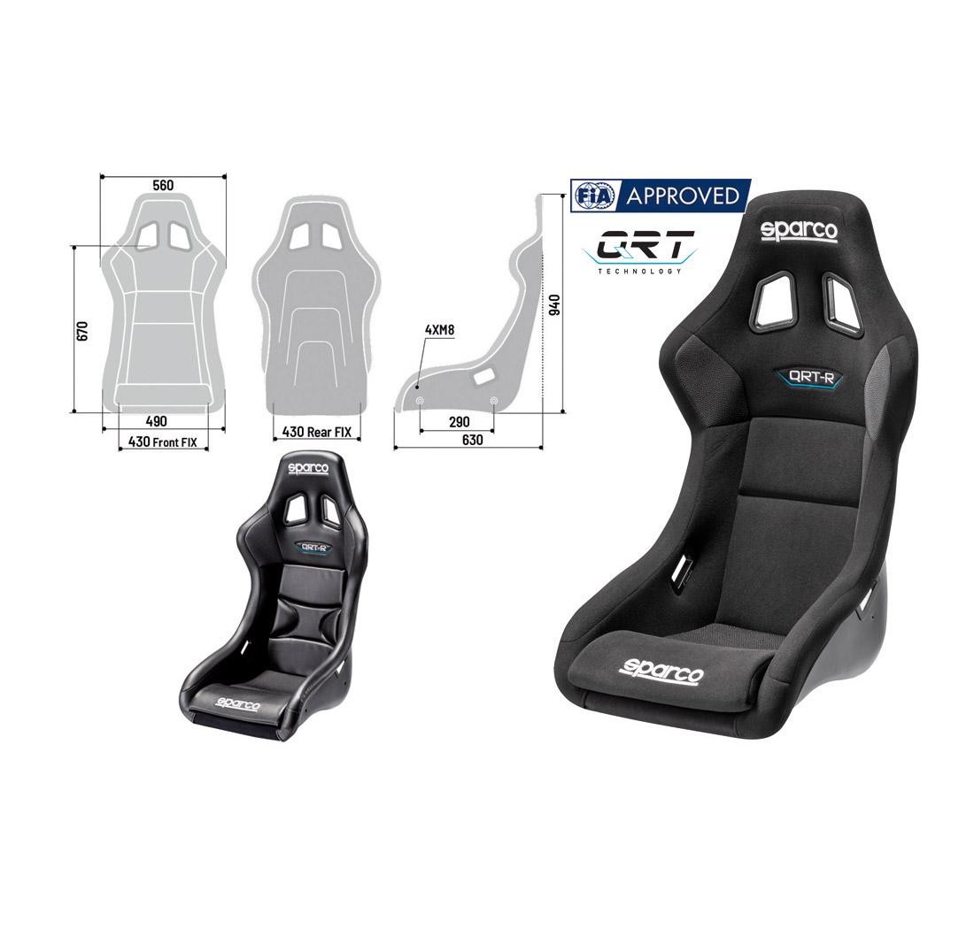 Sparco seat QRT-R black
