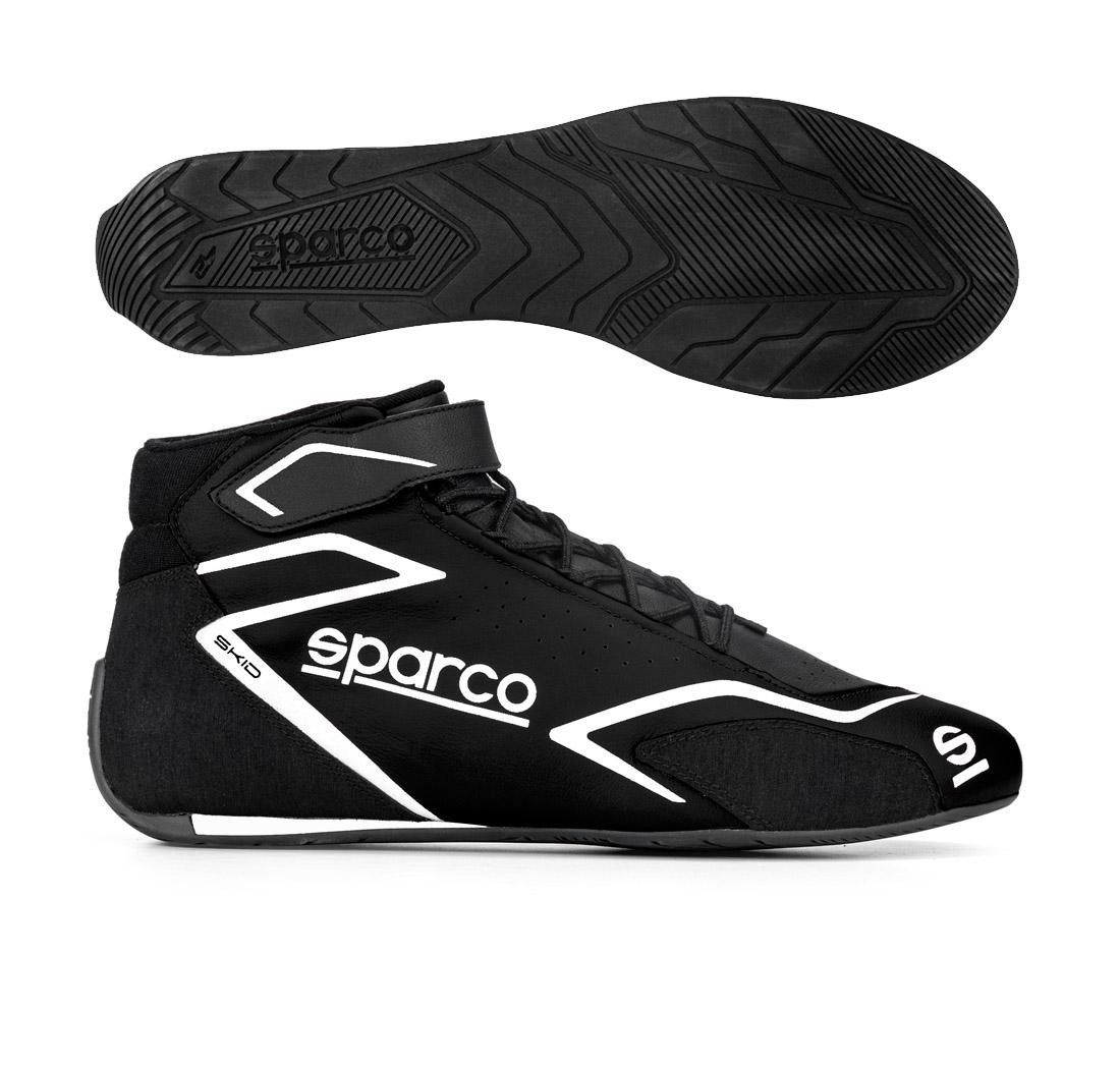 Sparco Shoes K-SKID Size 37 Black/Black