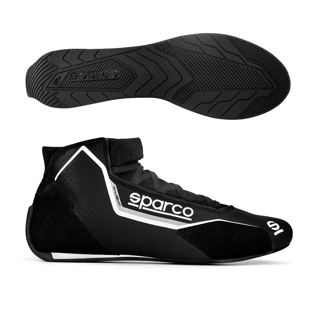 Sparco race shoes X-LIGHT, black/grey - Size 37