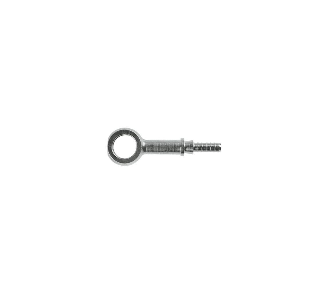 Banjo recto para tornillo 3/8 o M10, 600-03 - negro