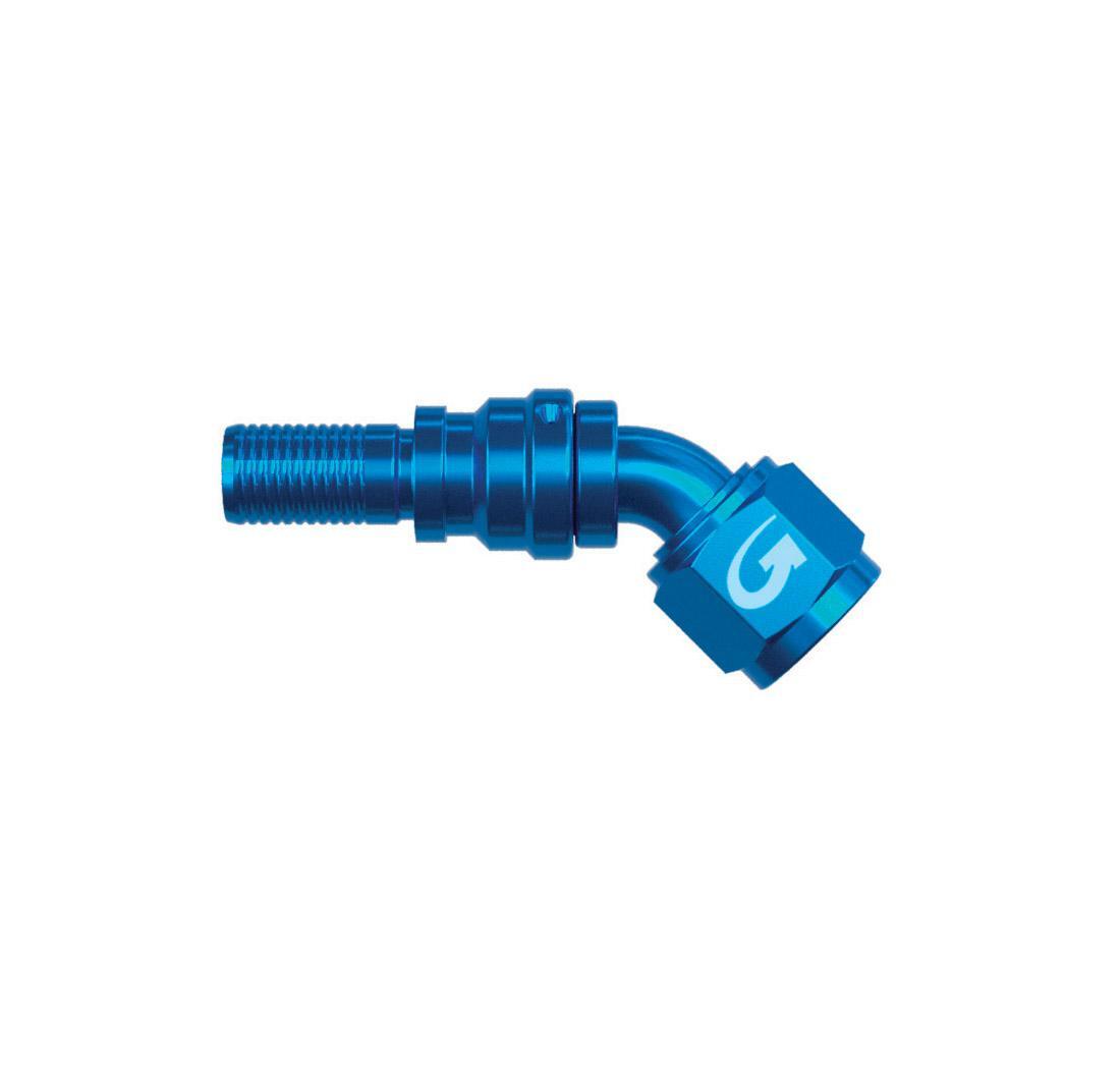 -04 swivel 45° female concave