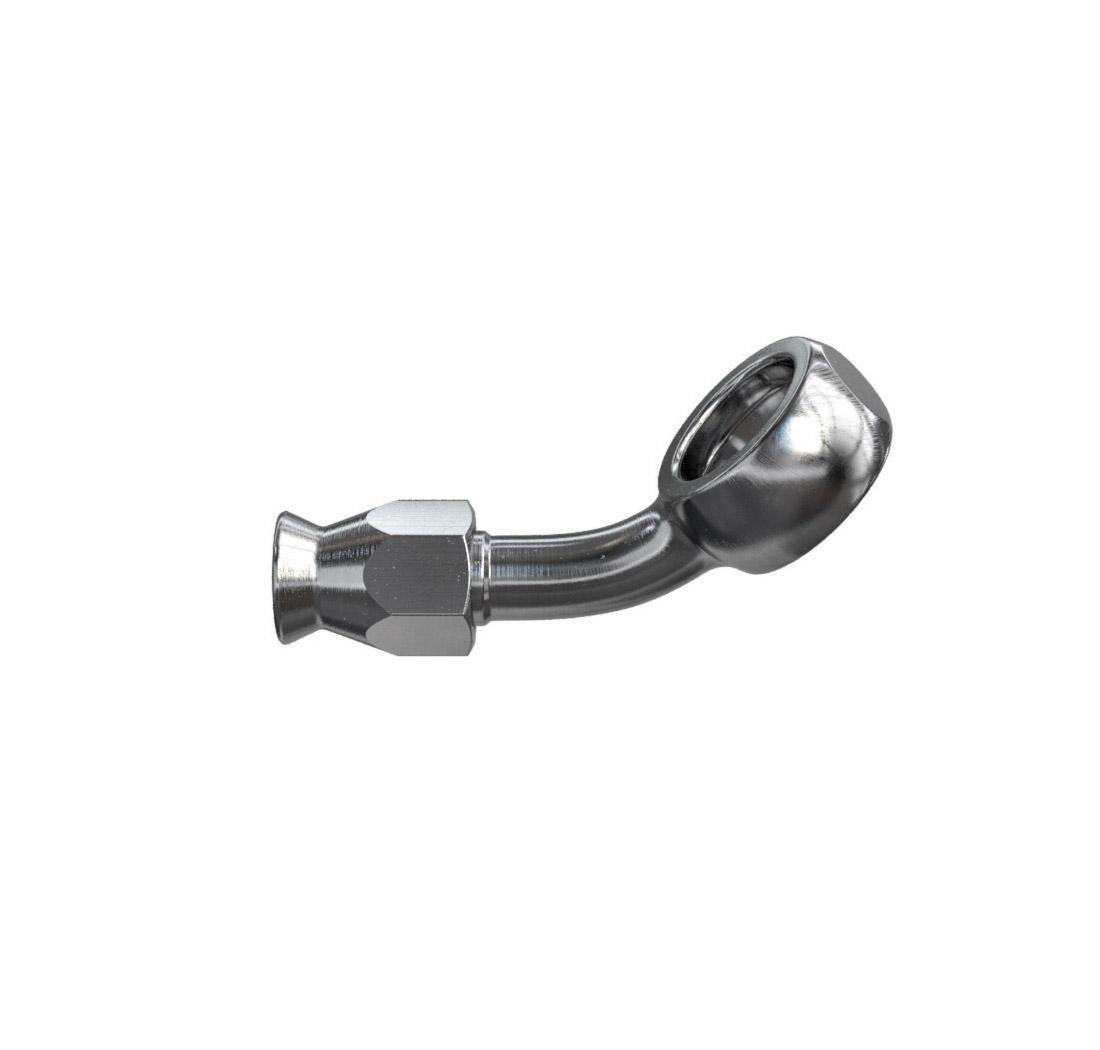 Banjo 45° para tornillo 3/8 o M10