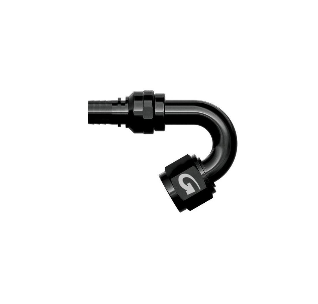 150° 960 swept swivel tale - JIC 3/4 x 16 (MTO)