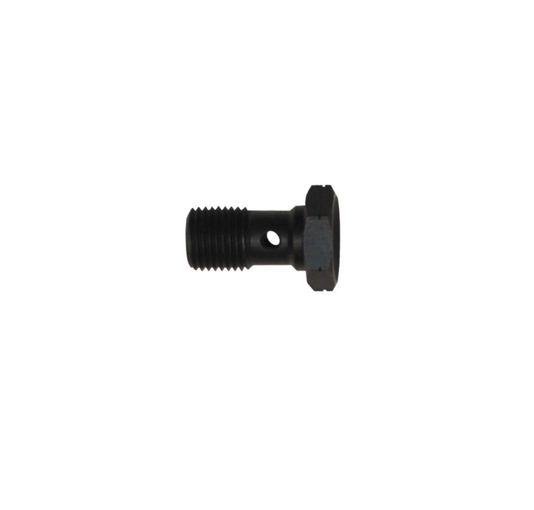 Tornillo banjo simple M10 x 1,00, L= 18mm - negro