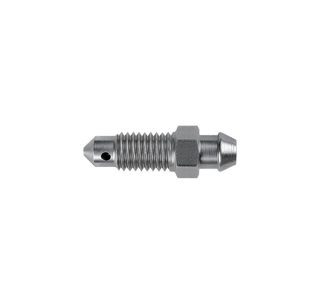 Raccordo inox per spurgo - JIC 1/4 x 28