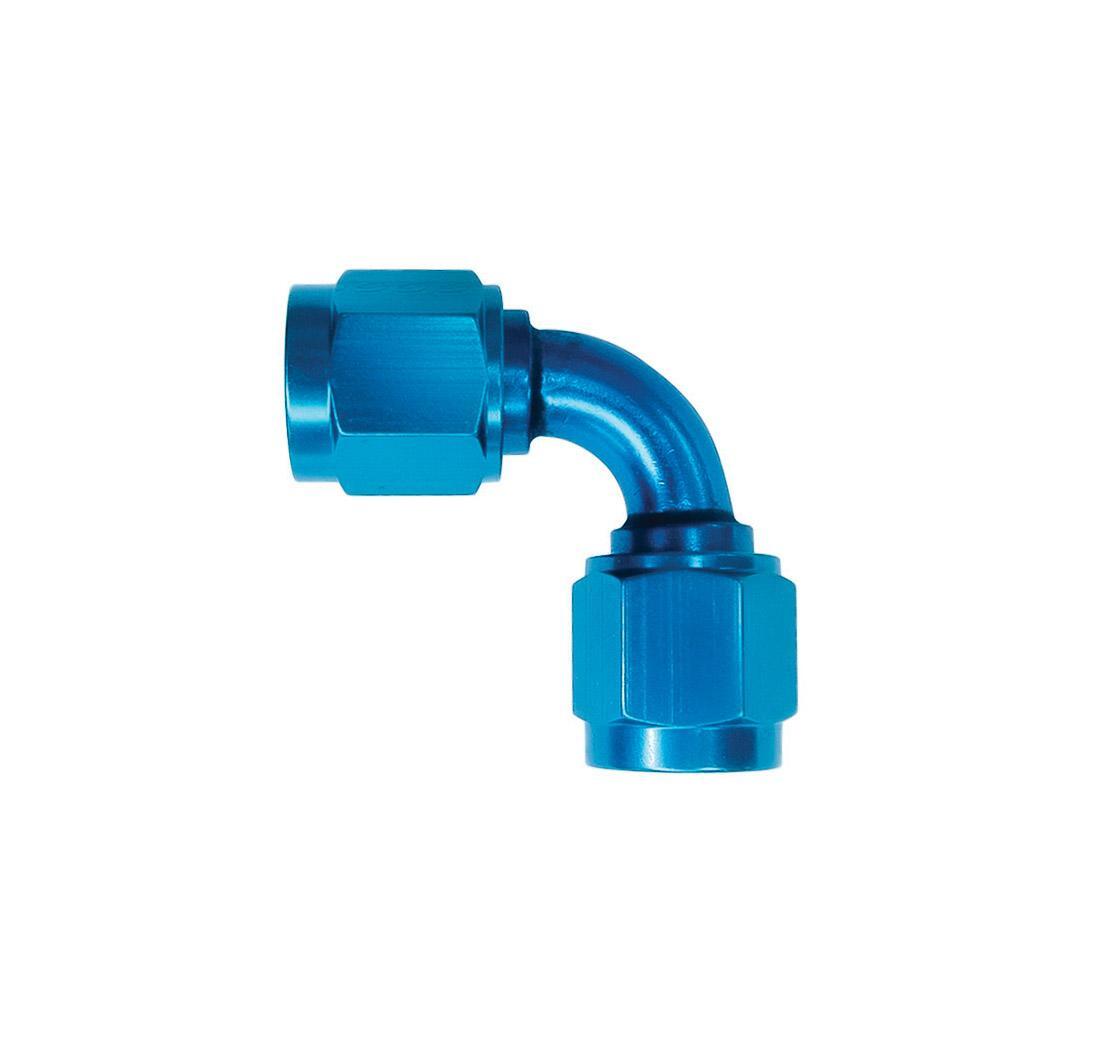 Swivel tube 90° female-female JIC adaptor