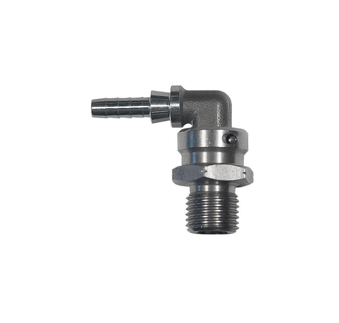 90° male swivel caliper fitting