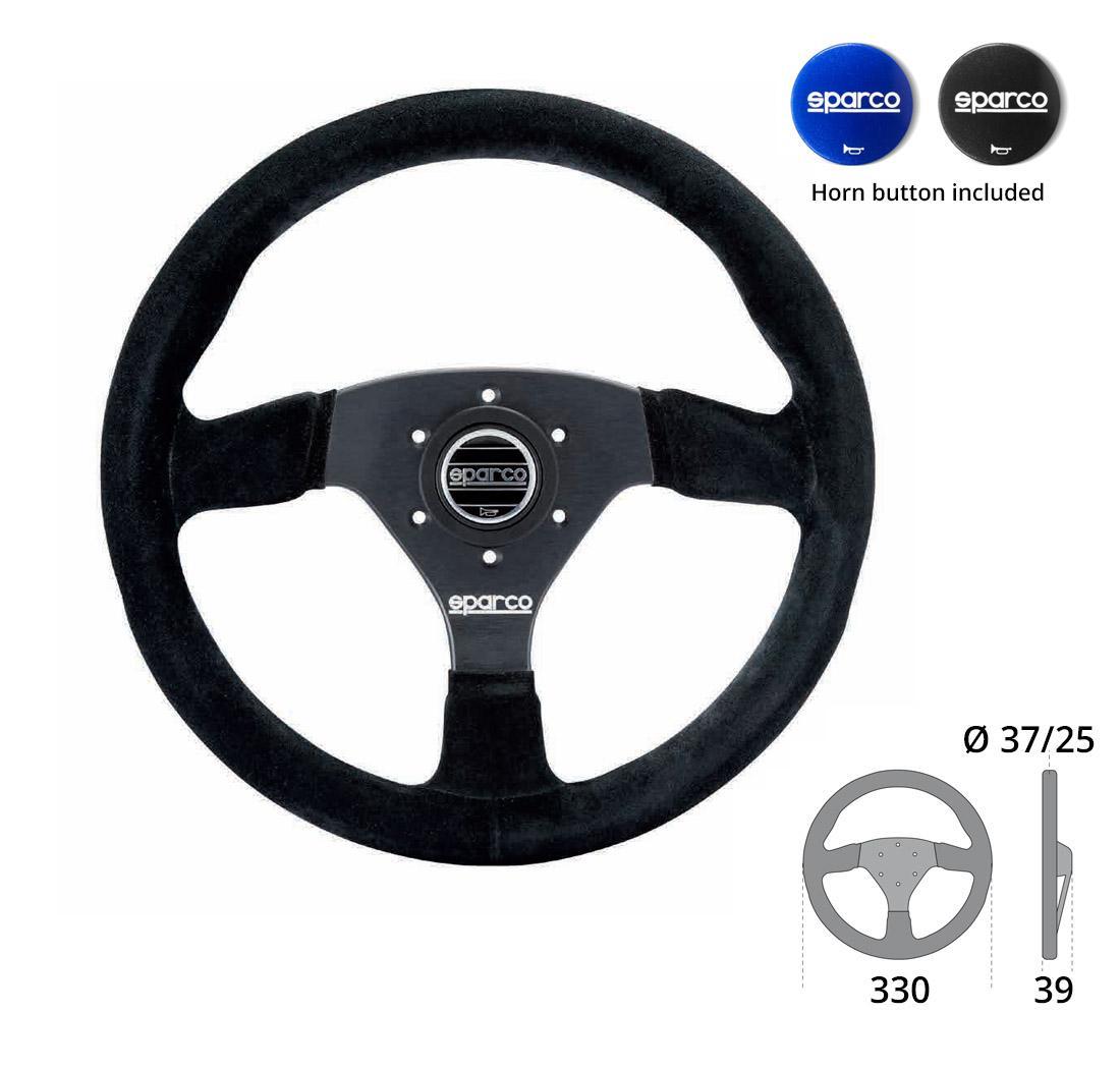 Sparco steering wheel R 383 - Suede