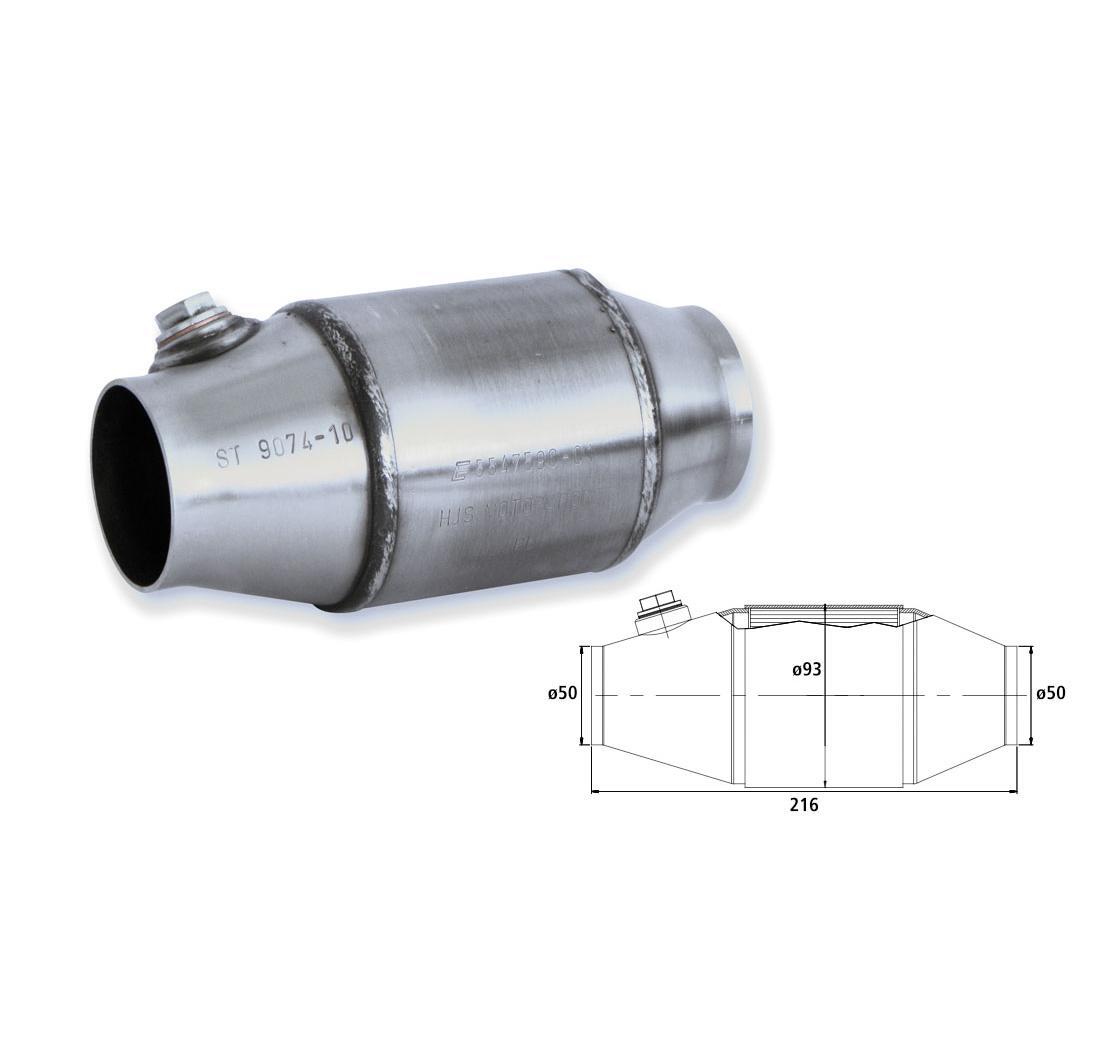 Motorsport Catalysts HJS PE design