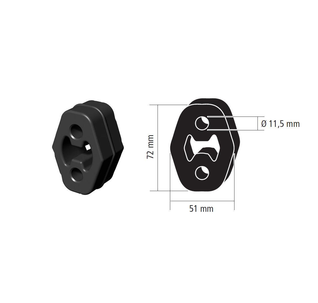 Rubber Pads HJS Rubber Pads