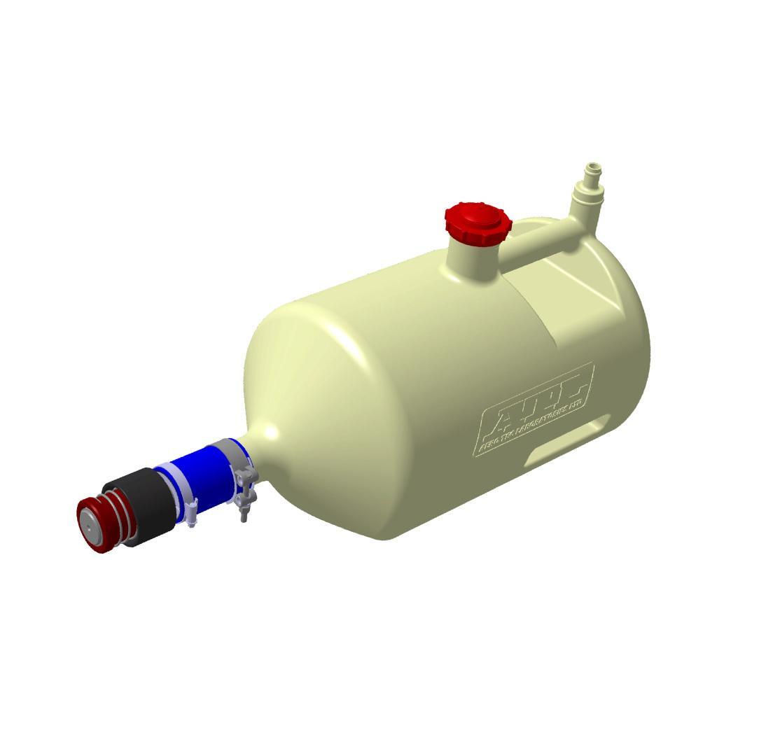 Botella de reabastecimiento de combustible ATL con sonda Ø1.5\