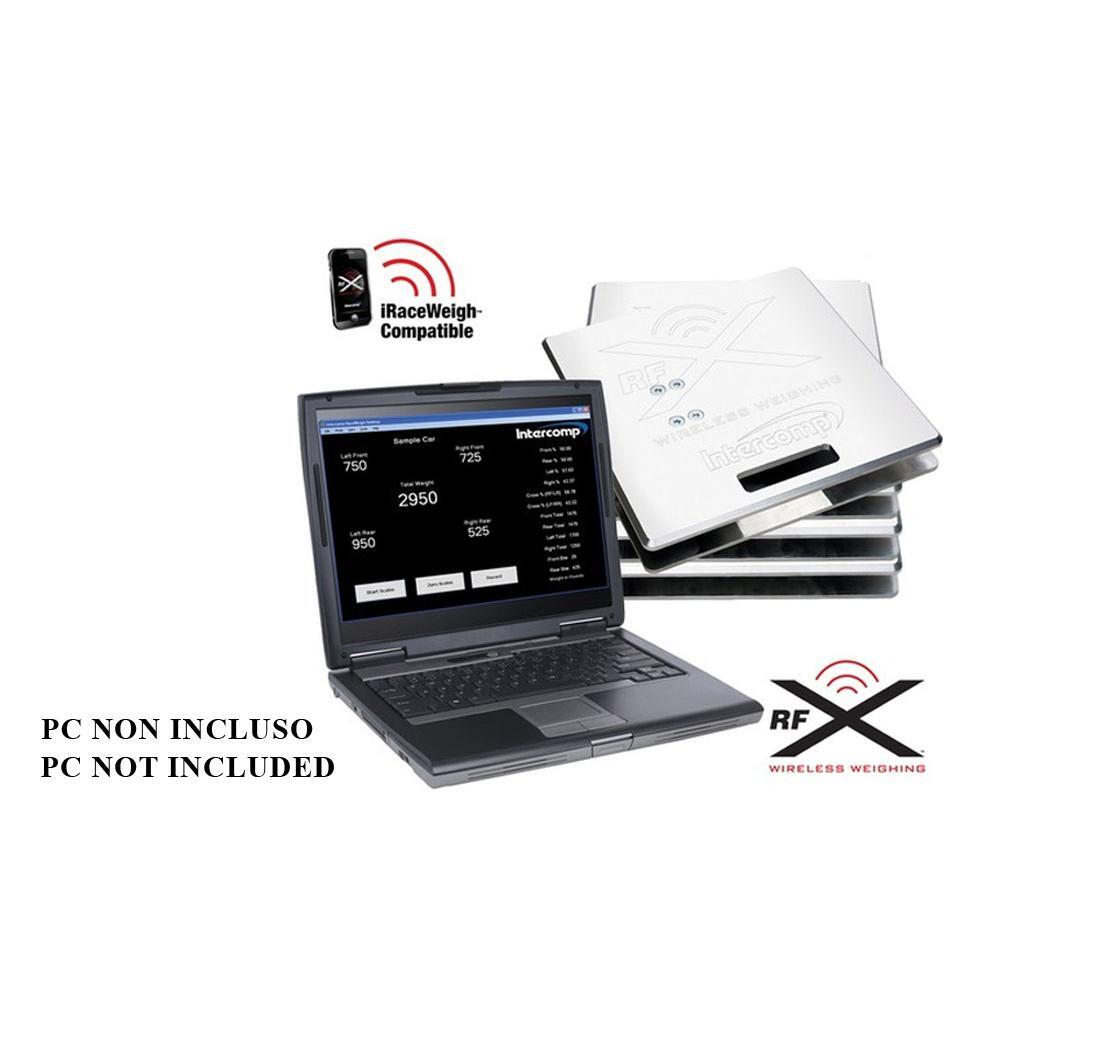 SW787™ PC - Kit bilancia wireless senza centralina per vettura (con software PC)