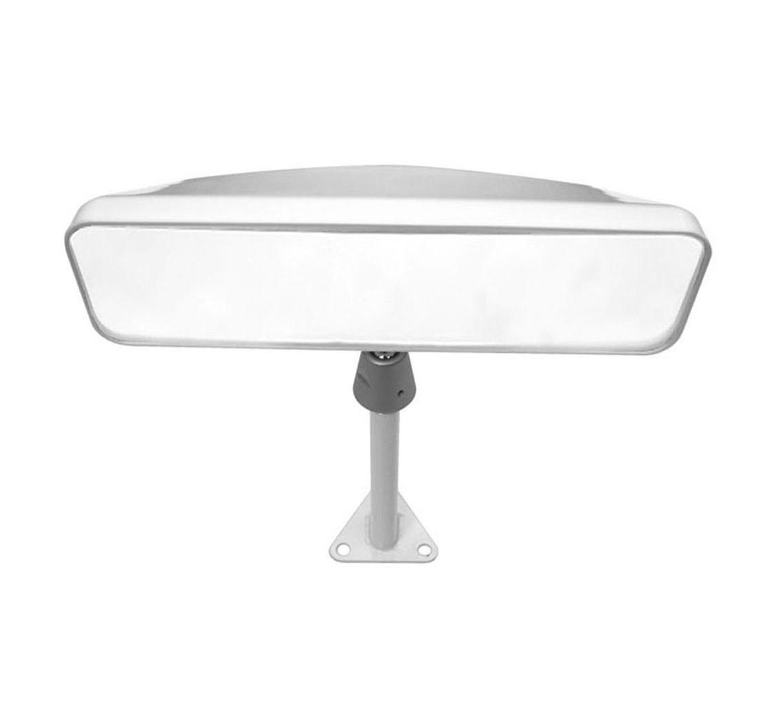 Miroir SPORTCARS  blanc  - tige 100 mm