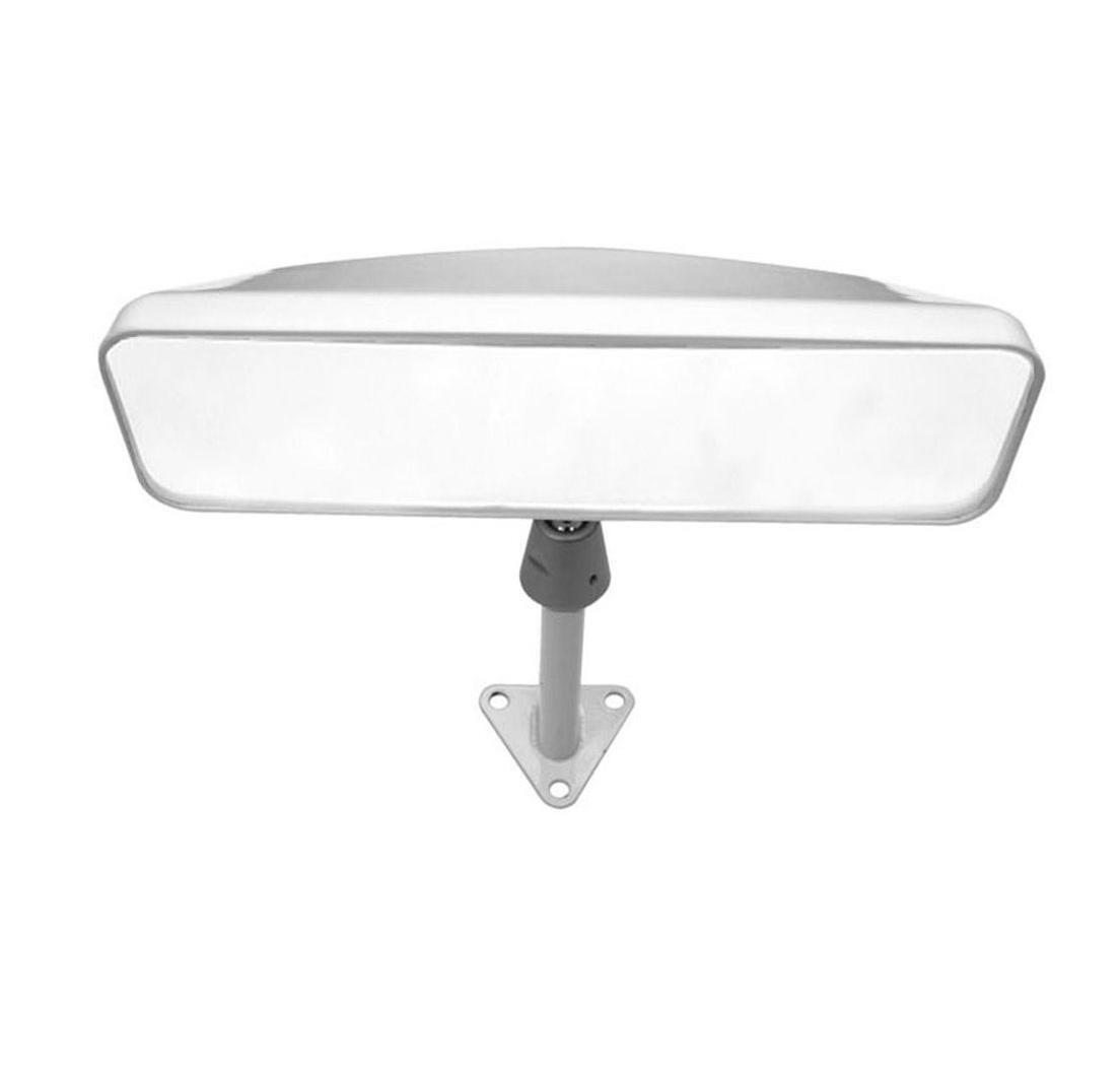 Miroir SPORTCARS  blanc - tige 75 mm