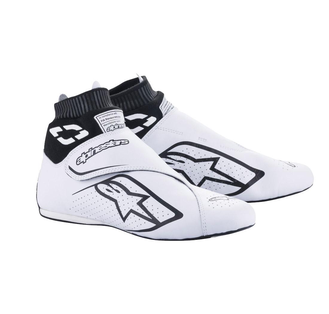Alpinestars SUPERMONO v2 race boots, white/black, size 37