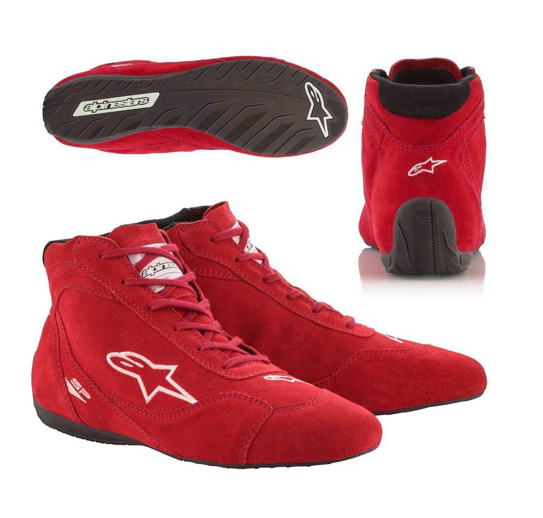 Botas SP v2 de Alpinestars, rojo número 43