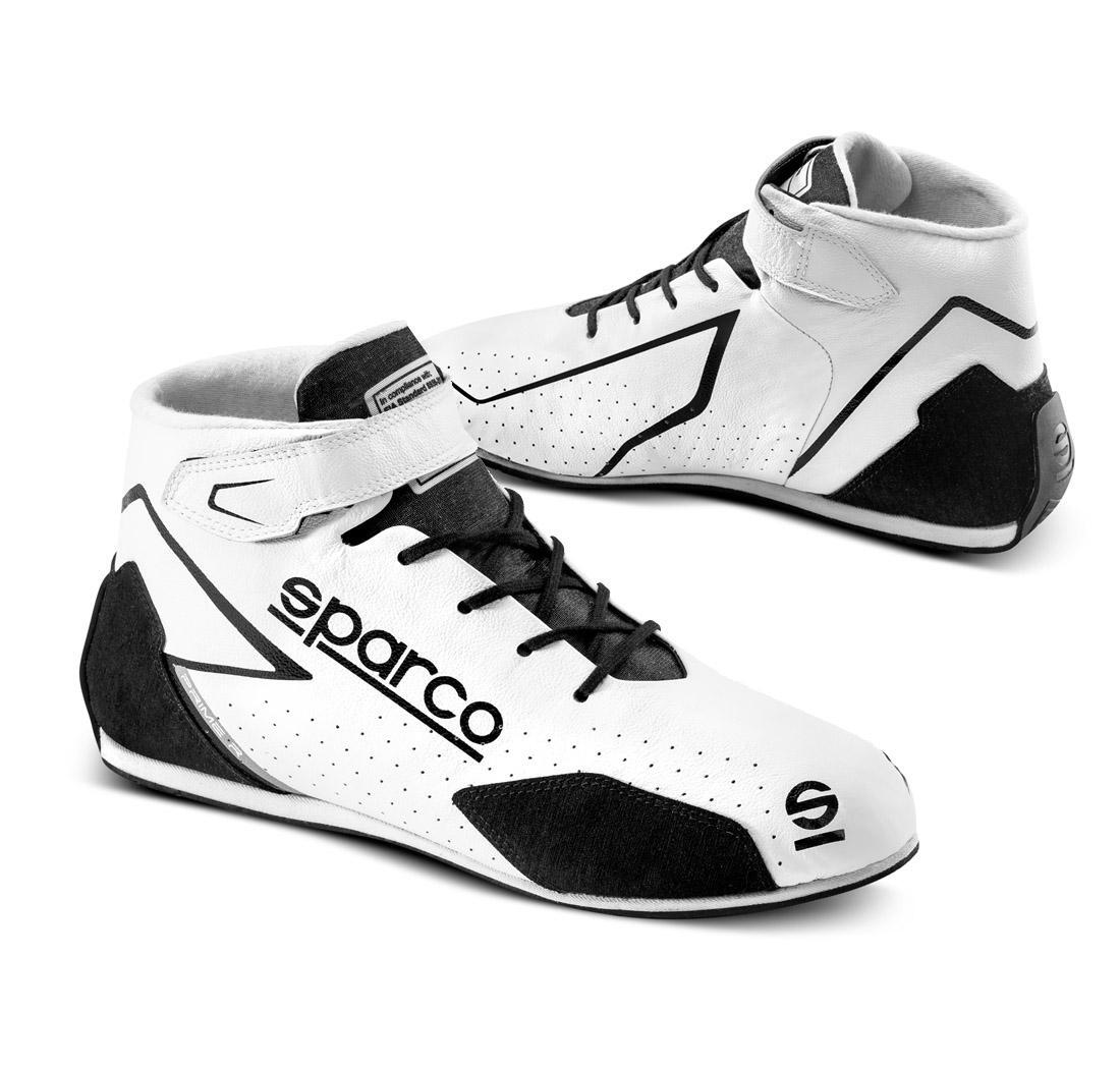 Sparco race shoes PRIME R, white/black - Size 37