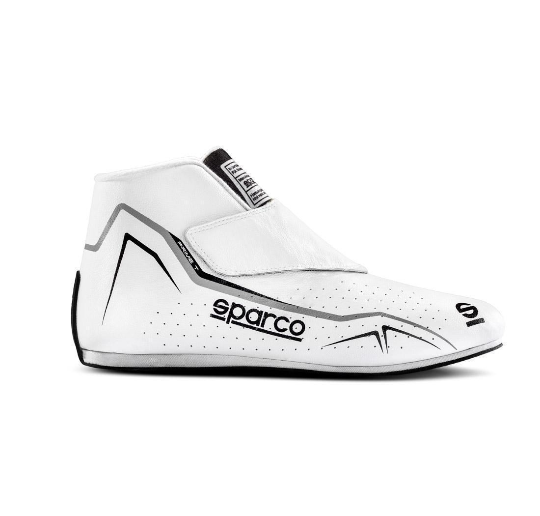 Sparco race shoes PRIME T, white/black - Size 37
