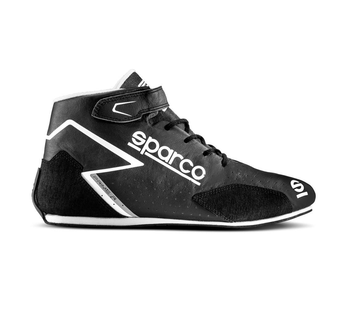 Scarpe pilota Sparco PRIME R, nero/bianco - Misura 37