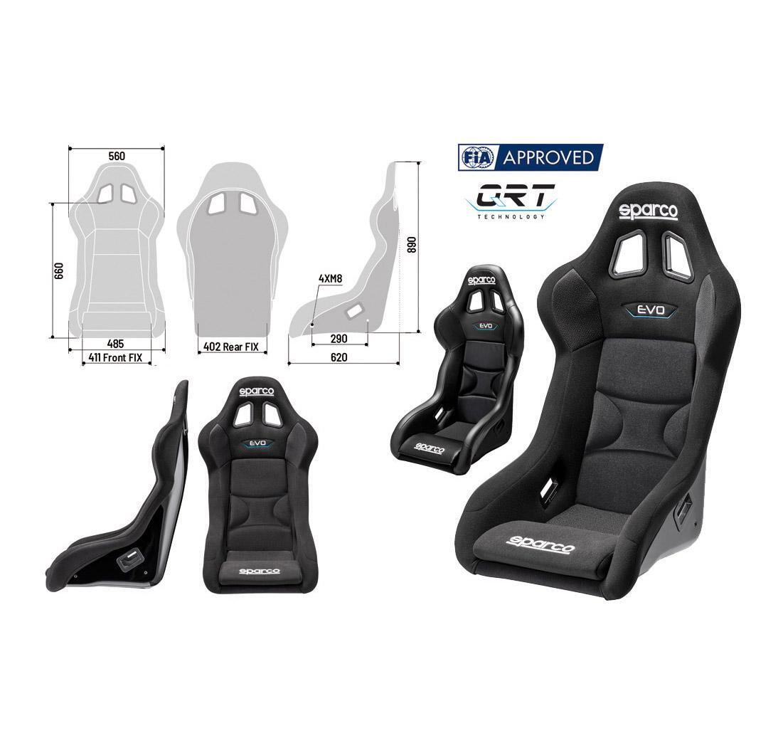 Asientos SPARCO EVO / EVO SKY QRT