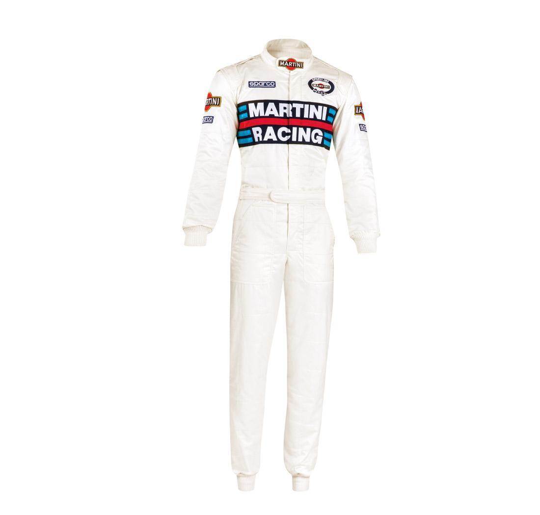 Sparco COMPETITION Martini Racing race suit - white - Size 60