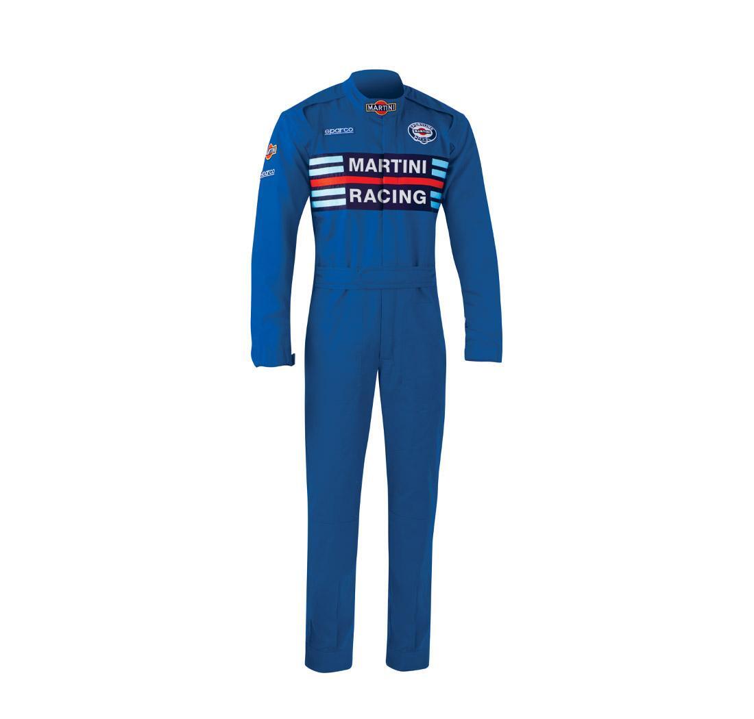 Combinaisons mécano SPARCO MS-4 Martini Racing bleu - L