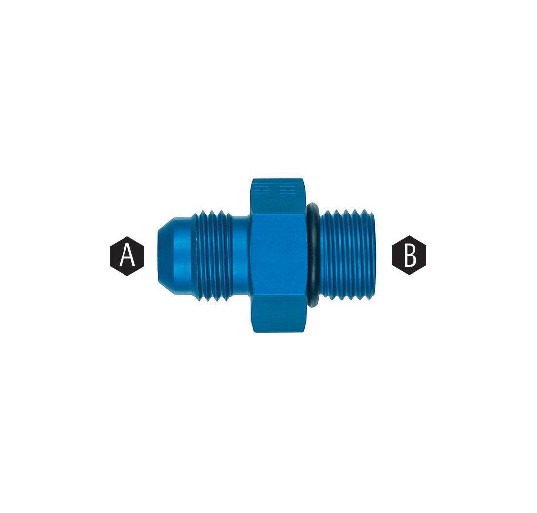 Adaptateur droit avec joint torique