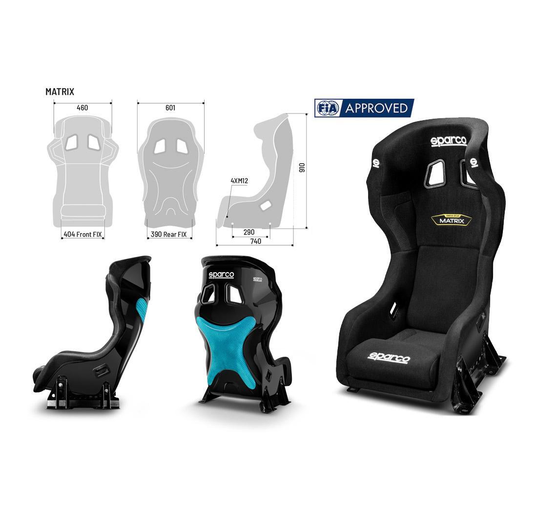 Baquets SPARCO MATRIX 8855-2021