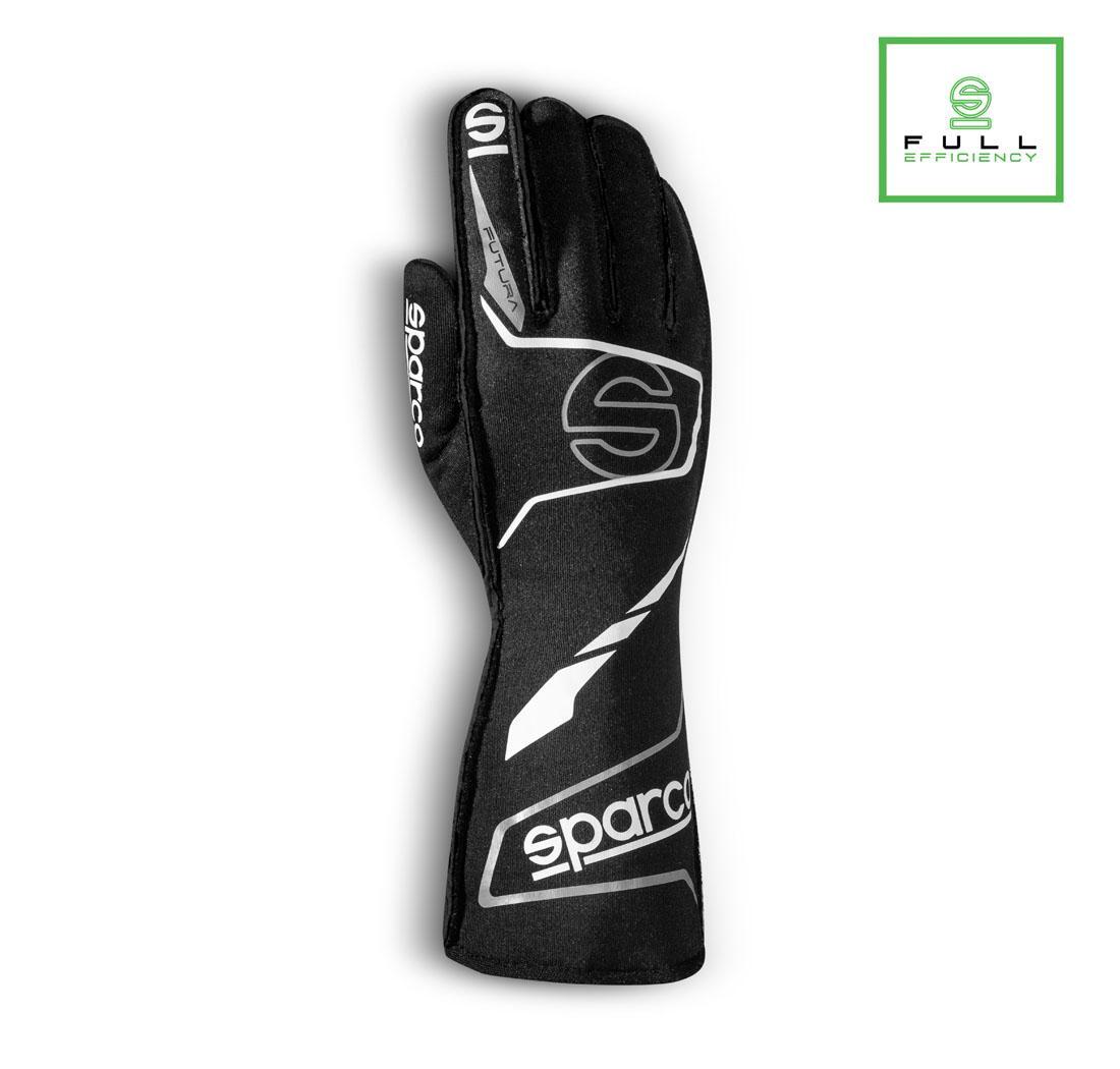 Sparco racing gloves ARROW black/white - size 13