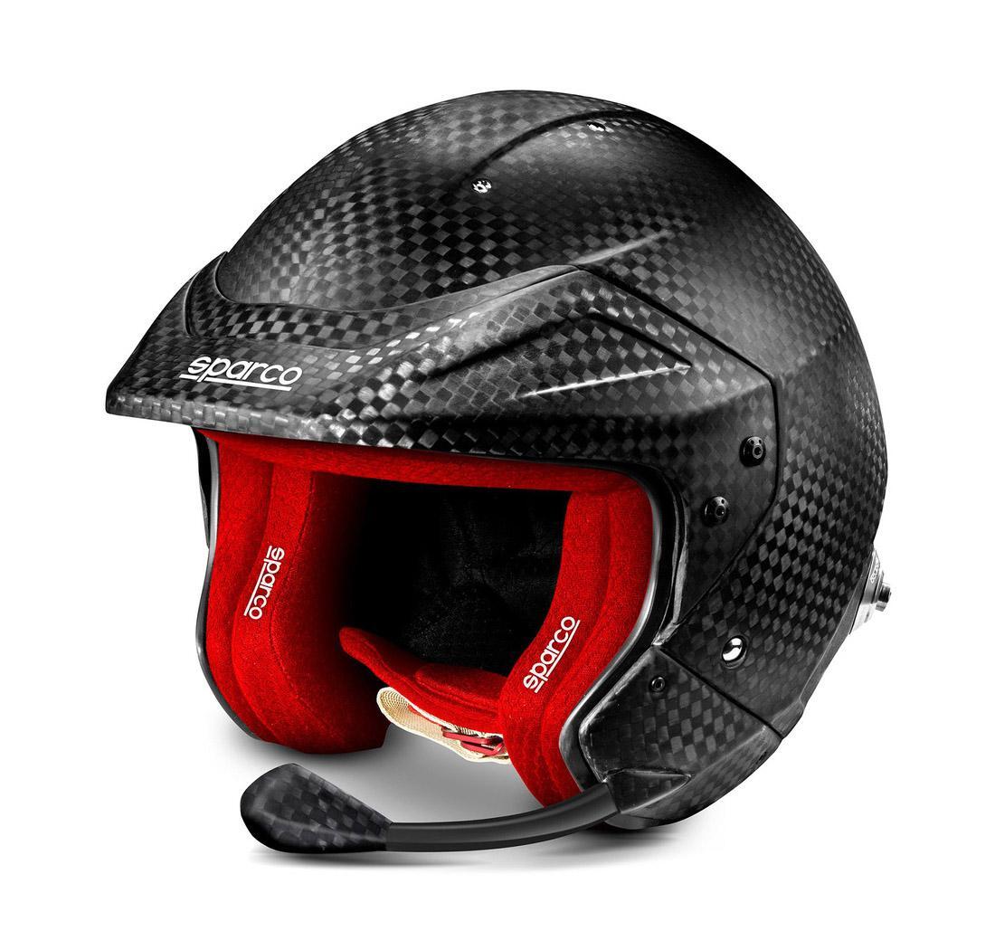 Helmet PRIME RJ-i SUPERCARBON Sparco - Size L (60), red interior