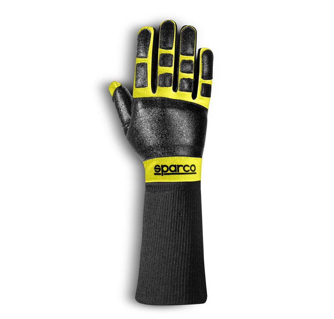 Sparco R-TIDE MECA work gloves - fluo yellow - Size 08